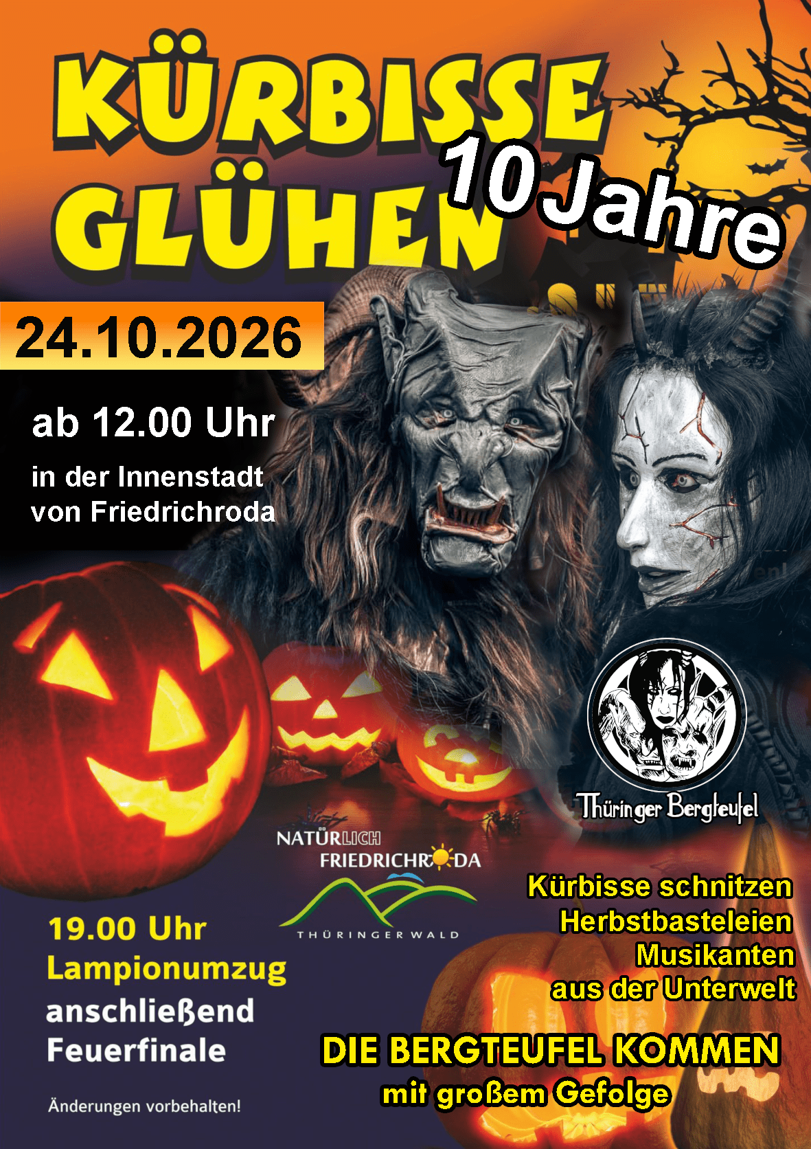 Bild zur Veranstaltung: 10 Jahre Kürbisse Glühen